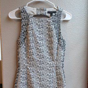 Black and White Business Dress, Banana Republic, Size 2